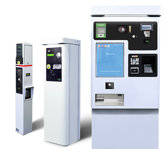 equipos de parking cajero