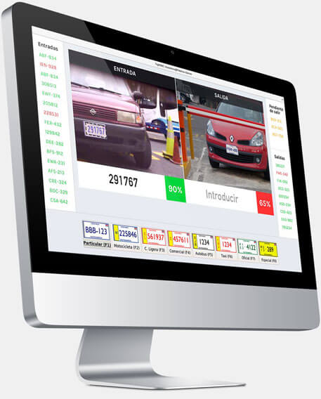software equipos de parking