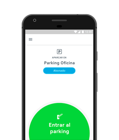 Abrir puerta garaje con movil